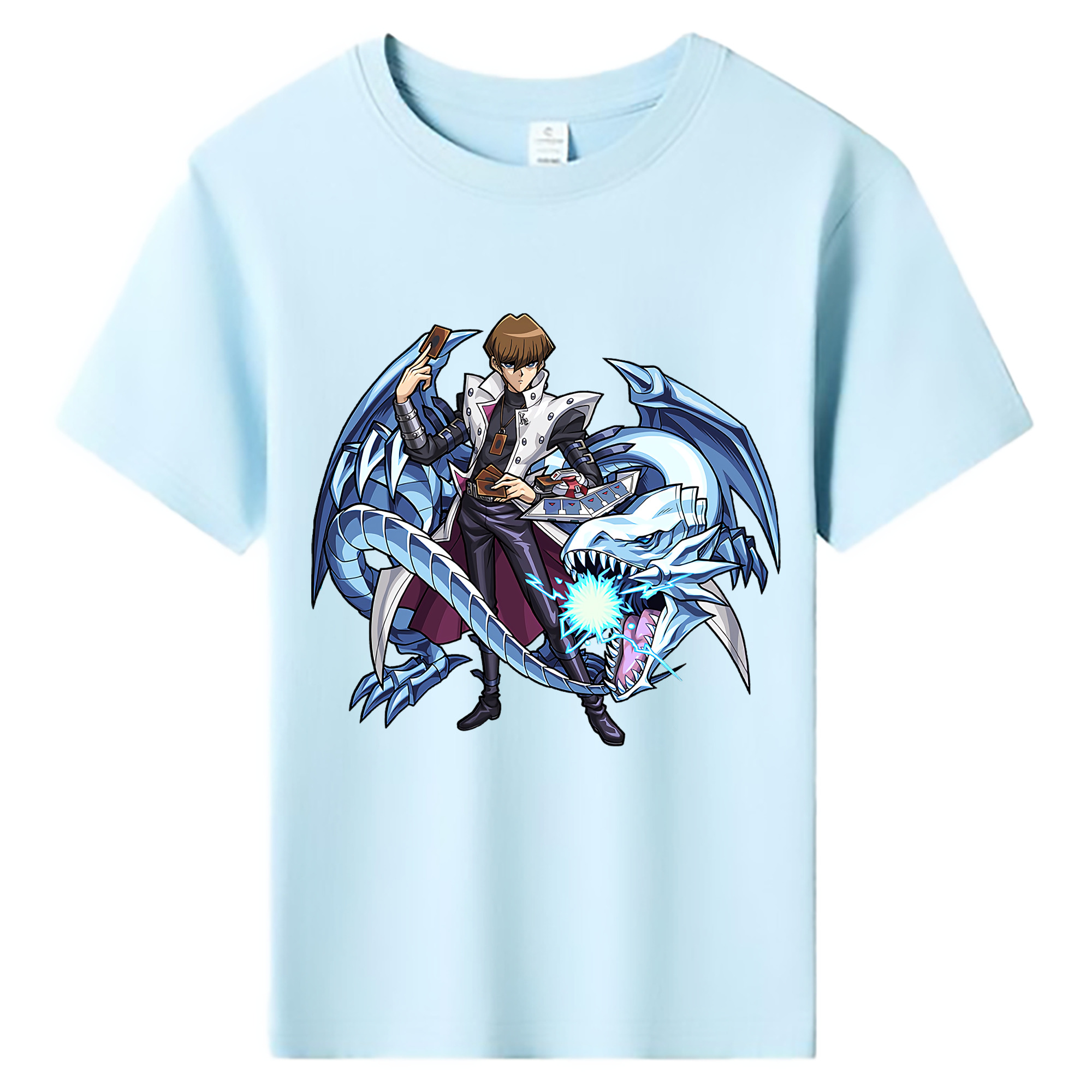 （画像用） 遊☆戯☆王 Yu-Gi-Oh! 綿100％キッズTシャツ（フロントプリント）